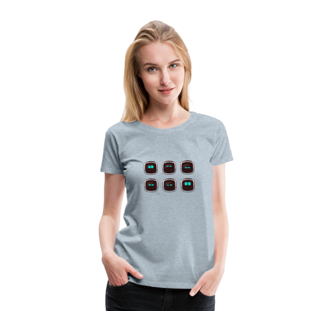 Women’s Cozmo Expression T-Shirt - heather ice blue