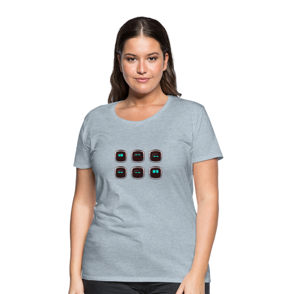 Women’s Cozmo Expression T-Shirt - heather ice blue