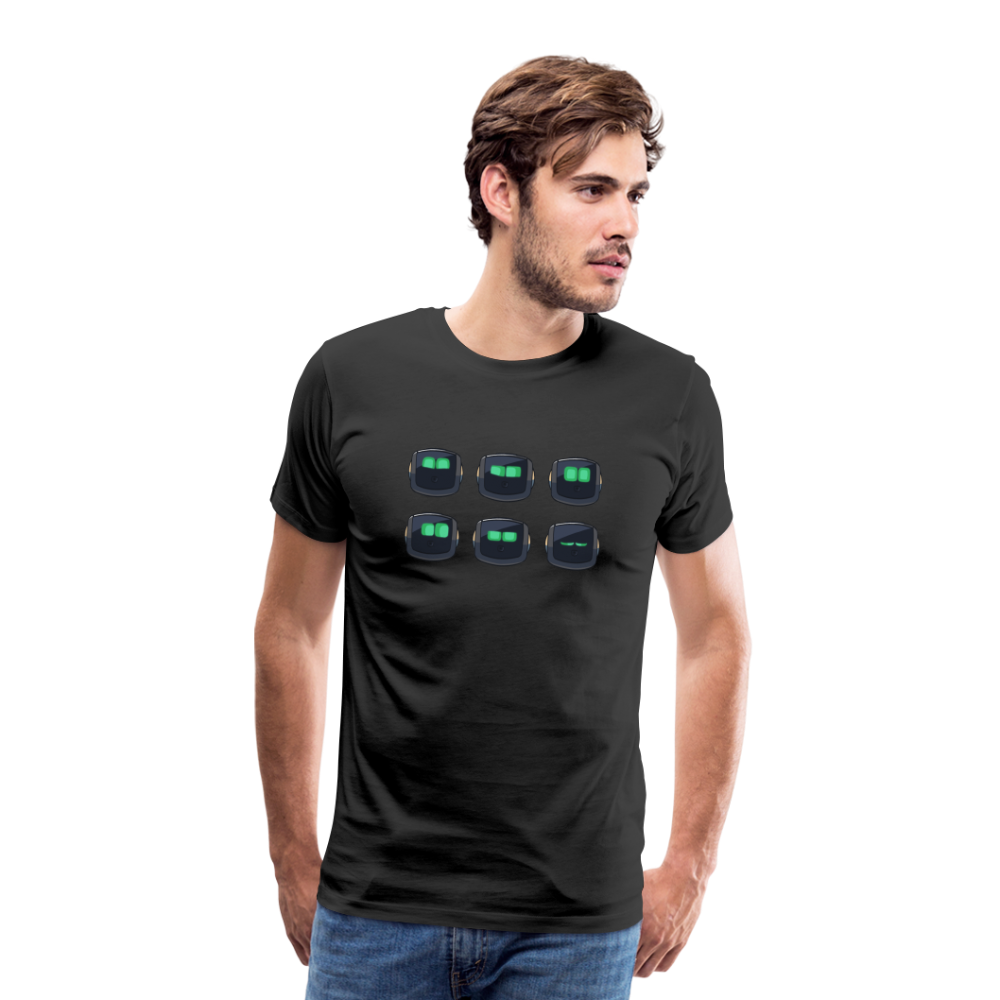 Men's Vector Expression T-Shirt - black