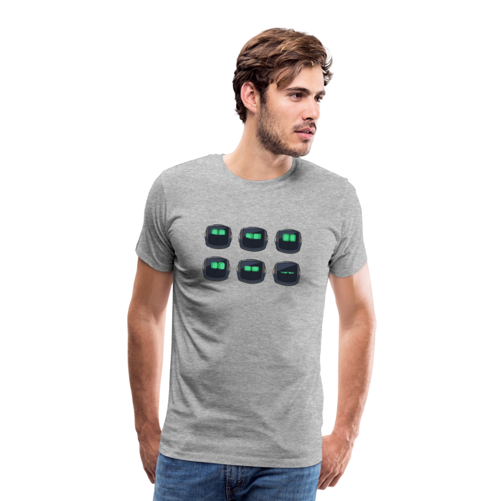 Men's Vector Expression T-Shirt - heather gray