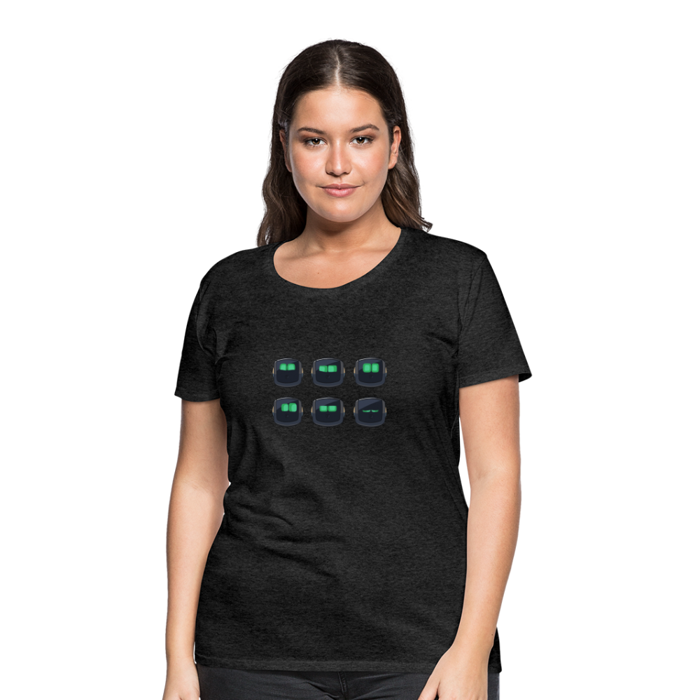 Women’s Vector Expression T-Shirt - charcoal grey