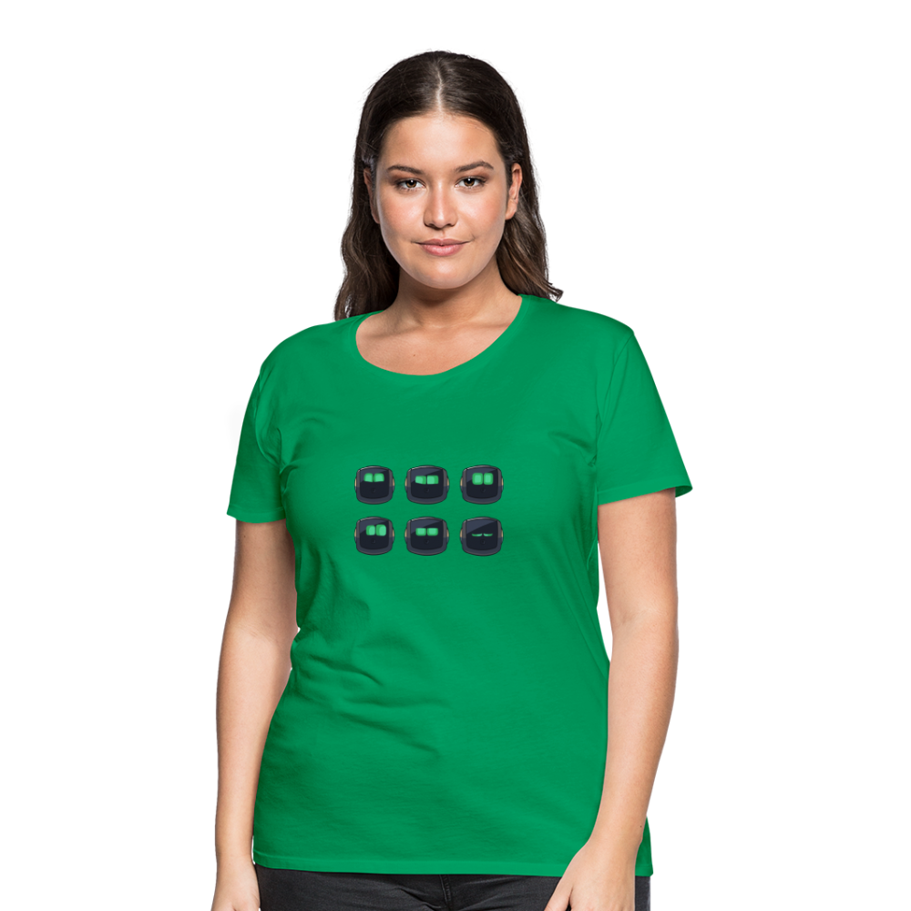 Women’s Vector Expression T-Shirt - kelly green