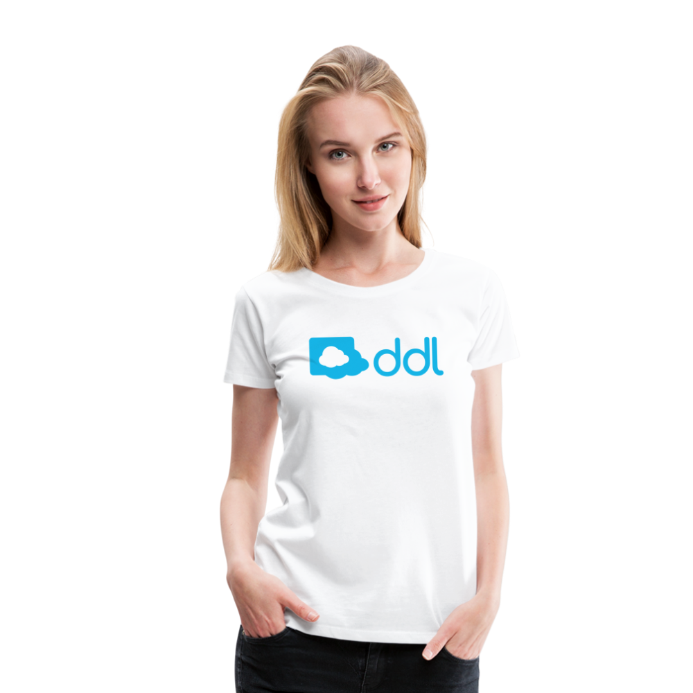 ddl Women’s Premium T-Shirt - white