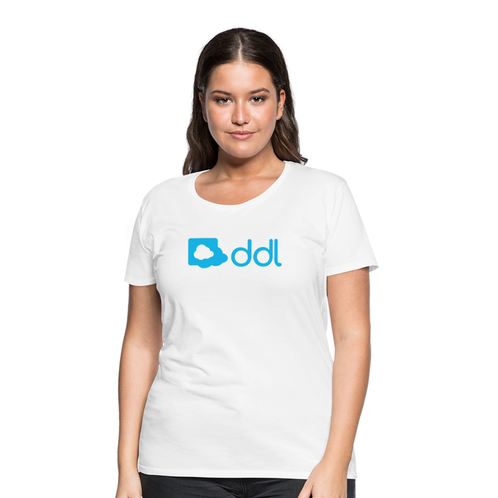 ddl Women’s Premium T-Shirt - white