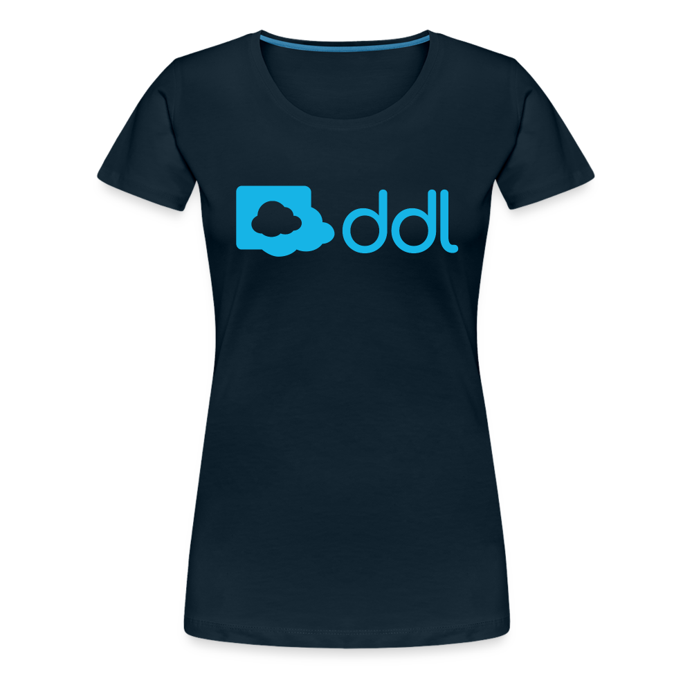ddl Women’s Premium T-Shirt - deep navy